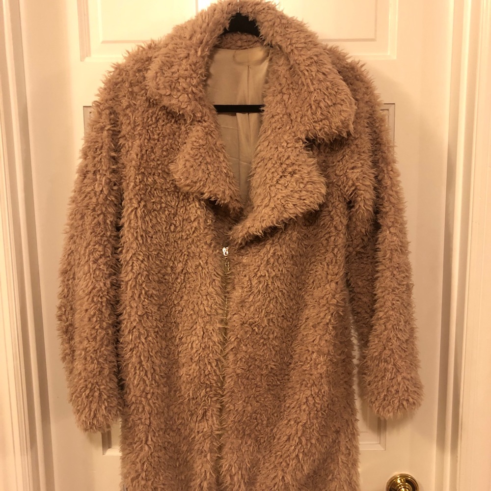 Brown Teddy Bear Fur Coat ( M )